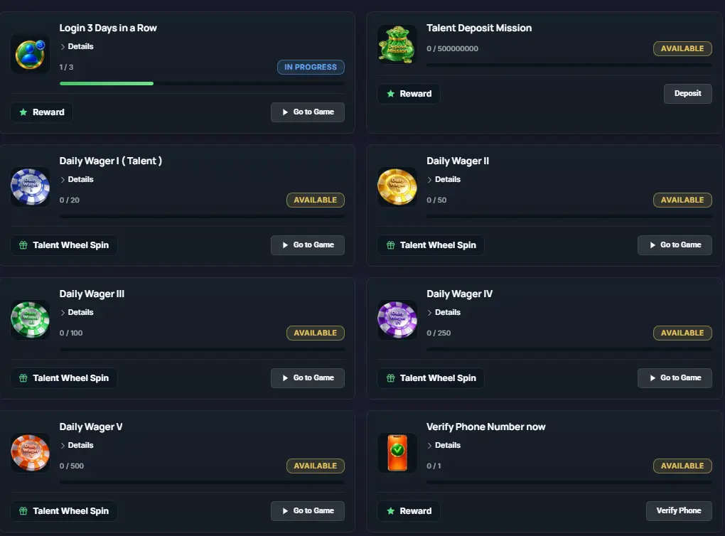 musbet casino missions