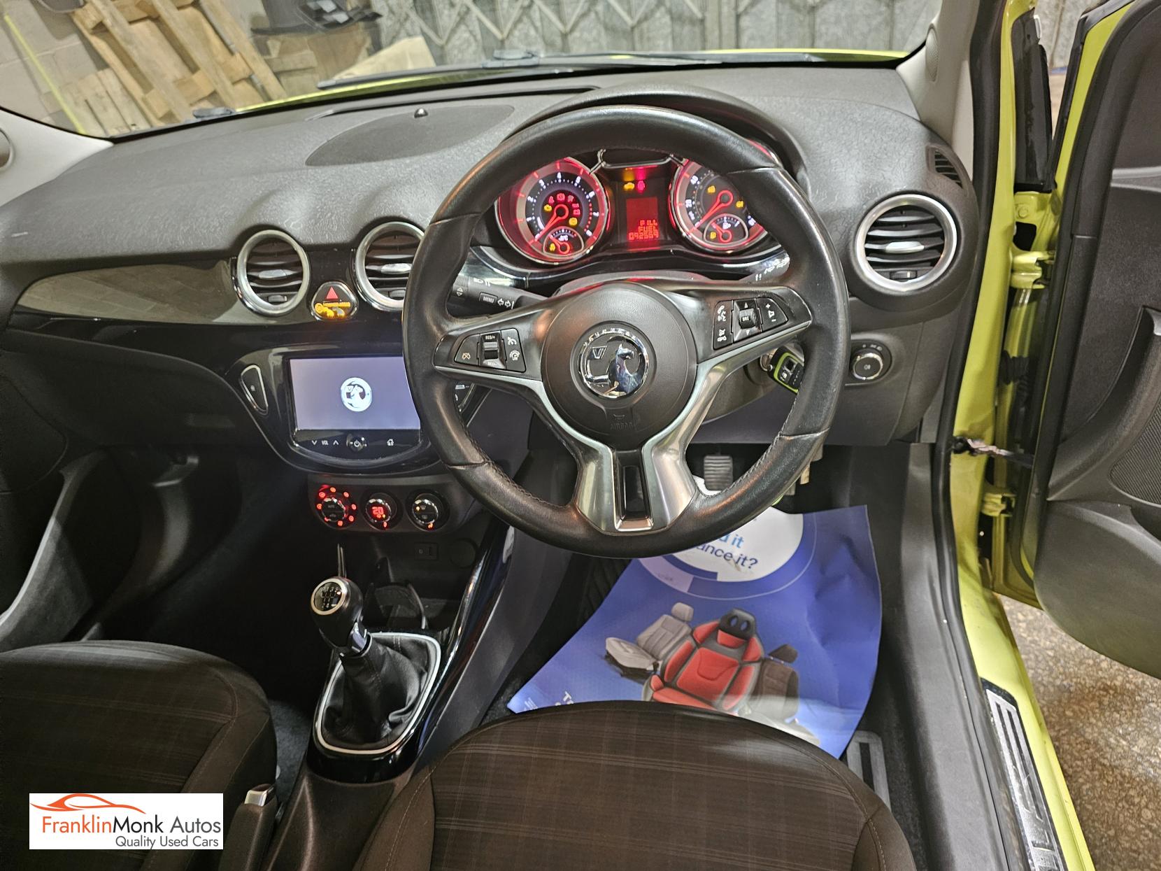 Vauxhall ADAM 1.2 16v GLAM Hatchback 3dr Petrol Manual Euro 5 (70 ps)